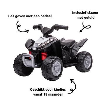 Eco Toys Honda Blauw Elektrische Kinder Quad, Verzenden, Nieuw, Loopvoertuig