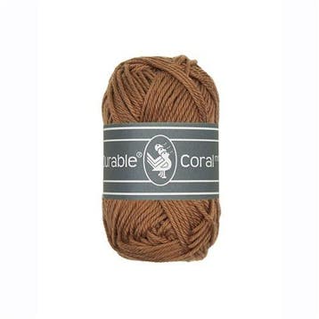 Durable Coral Mini 2218 Hazelnut - Haakgaren / Breigaren, Hobby en Vrije tijd, Ophalen of Verzenden, Nieuw, Breien of Haken, Wol of Garen
