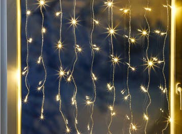 HI LED Lichtgordijn - Lichtnet - 120LEDs - Voor buiten -, Verzenden, Nieuw