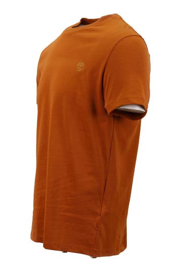 Timberland T-shirt in maat S Oranje, Kleding | Heren, Verzenden, Zo goed als nieuw, Overige kleuren, Timberland