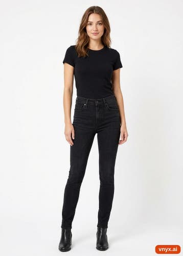 Levis Jeans Dames maat WW22 / L31 Zwart Vintage, Ophalen of Verzenden, Nieuw