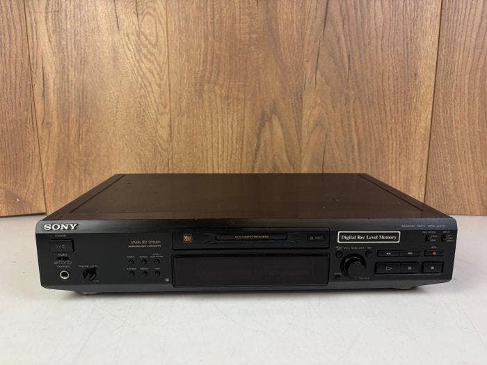 Sony - MDS-JE520 Minidisc deck, Audio, Tv en Foto, Radio's