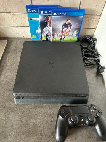 Sony - Playstation 4 (PS4) - PlayStation 4 met FIFA 16, FIFA, Spelcomputers en Games, Nieuw