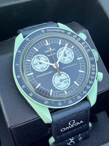 Omega x Swatch - MoonSwatch - Mission on Earth - Zonder, Nieuw
