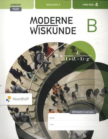 Moderne Wiskunde vwo deel 4 b Leerboek 9789001892050, Verzenden, Zo goed als nieuw