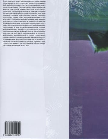 Bruce Nauman 9783906315102, Verzenden, Zo goed als nieuw