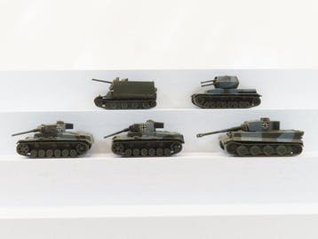Roco Minitanks 1:87 - Model militair voertuig (5) - 5 Tanks, Nieuw