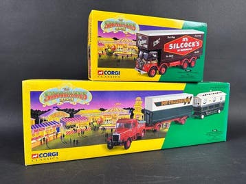 Corgi 1:50 - Model vrachtwagen (2) - Corgi Classics - Foden, Nieuw