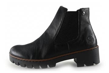 Remonte Chelsea boots in maat 40 Zwart, Verzenden, Zwart, Overige typen, Remonte