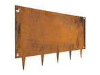 Borderrand 106x40 cm cortenstaal 4 stuks (Kortingen), Ophalen of Verzenden, Nieuw