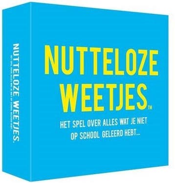 Nutteloze Weetjes | Koelkastpoezie - Kaartspellen, Verzenden, Nieuw