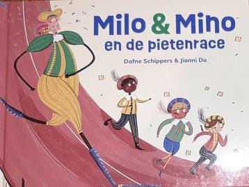 Milo & Mino en de pietenrace - Schippers, Boeken, Verzenden, Zo goed als nieuw