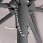 2dekans | VONROC Premium Stokparasol Torbole Ø200cm - Incl., Ophalen of Verzenden, Zo goed als nieuw