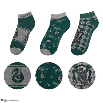 Harry Potter Slytherin Enkelsokken (3 stuks), Ophalen of Verzenden, Nieuw