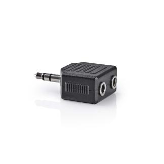 3.5 mm jack splitter | V  M | Nedis (Stereo), Verzenden, Nieuw