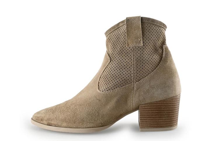 Freeflex Enkellaarzen in maat 39 Beige, Kleding | Dames, Schoenen, Beige, Zo goed als nieuw, Lage of Enkellaarzen, Verzenden