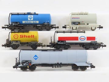 Minitrix N - 51 3541 00/51 3552 00/51 3553 00/uit set, Hobby en Vrije tijd, Nieuw