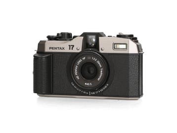 Pentax 17 Analoge Camera - 1 jaar garantie, Ophalen of Verzenden, Zo goed als nieuw, Pentax