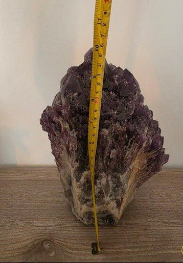 amethist Kristal op matrix - Hoogte: 26 cm- 9.7 kg - (1)