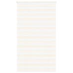 vidaXL Zebra rolgordijn 125x230 cm stofbreedte 120,9 cm, Verzenden, Nieuw, Beige