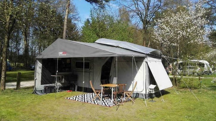 Campwerk Family Onroad tenttrailer, Caravans en Kamperen, Vouwwagens, Grijs, tot en met 4, Campwerk, Ophalen