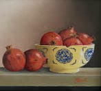 Ben Oude Breuil (1949) - Granaatappels in een schaal