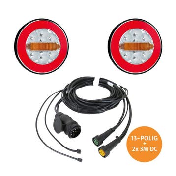 LED Verlichtingsset Aanhanger Fristom FT-113, 5m | + 2x 3m a, Auto-onderdelen, Verlichting, Ophalen of Verzenden, Nieuw