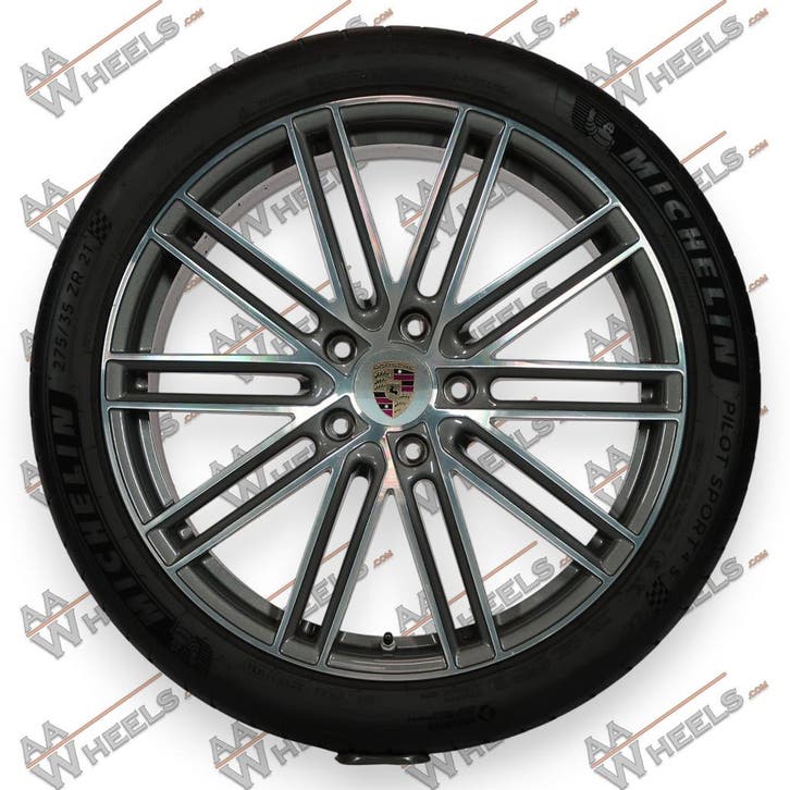Porsche Panamera 971 G2 Turbo IV 21 inch originele velgen 97, Auto-onderdelen, Banden en Velgen, Gebruikt, Ophalen of Verzenden