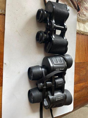 Observation binoculars - 8x30 + 7-21x40 - 1990-2000 - Hertel