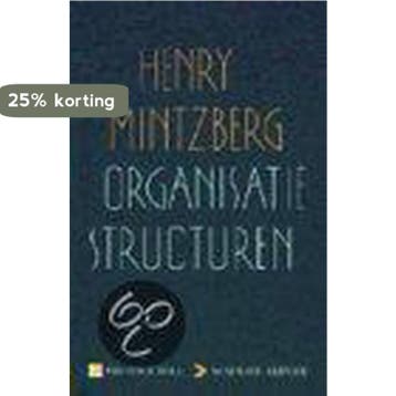 Organisatiestructuren / Prentice-Hall/Academic Service serie, Verzenden, Gelezen, H. Mintzberg