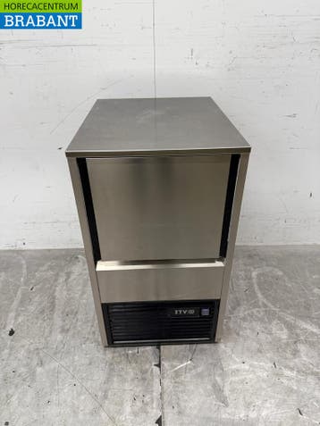 RVS ITV Quasar ijsblokjesmachine 34 kg per dag 12 kg bunker, Ophalen of Verzenden, Gebruikt