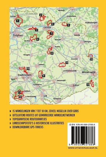 De Achterhoek & De Liemers / De mooiste netwerkwandelingen, Verzenden, Zo goed als nieuw, Noes Lautier