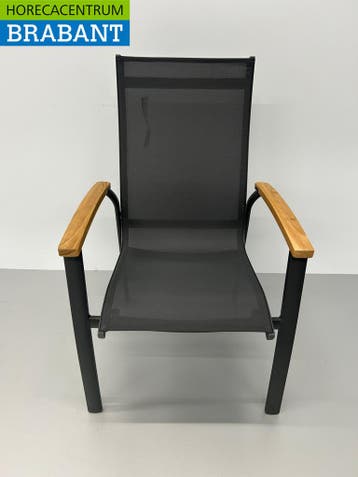 Best Freizeitmöbel Cavalese Antraciet Terrasstoel Stoelen, Ophalen of Verzenden, Nieuw in verpakking