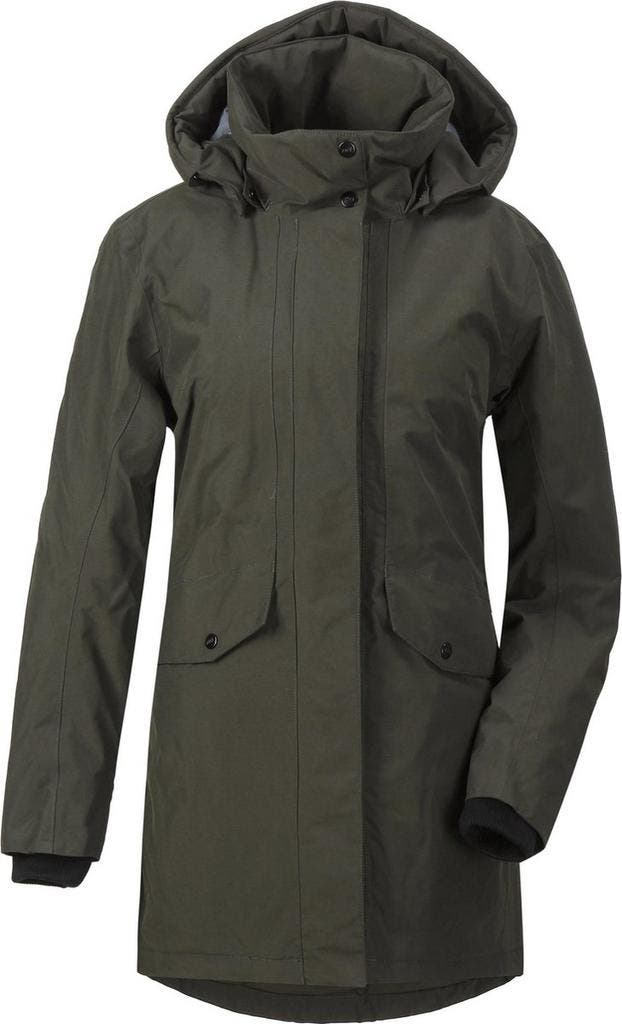 Didriksons - Maat 38 - Sanna Wns Parka - Forest Green -, Kleding | Dames, Jassen | Winter, Verzenden