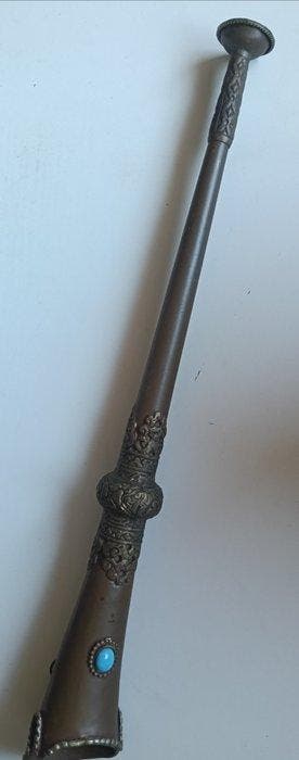 Tibetaanse rituele trompet (Kangling / Dungchen) – koper,