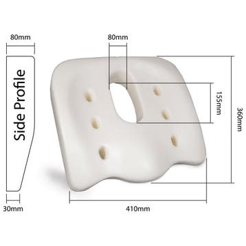 Aidapt - Stevig Coccyx Zitkussen - Comfort voor iedere zitpl, Ophalen of Verzenden, Nieuw