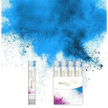 Poeder Shooter gender reveal baby Blauw, Verzenden, Nieuw, Feestartikel