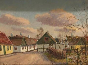 Theodor Ulrichsen (1905-1970) - Parti fra Sønder Magleby -