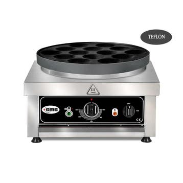 Poffertjes Bakapparaat | 14 x Ø80mm | 3kW | 450x520x240(h)mm, Verzenden, Nieuw in verpakking