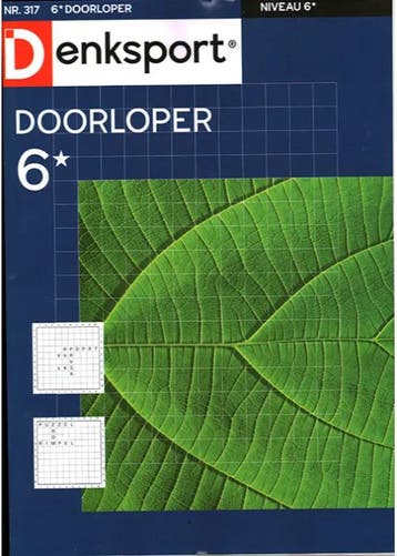 Denksport Doorloper - 6* 317 2025, Verzenden, Nieuw, Sport en Vrije tijd