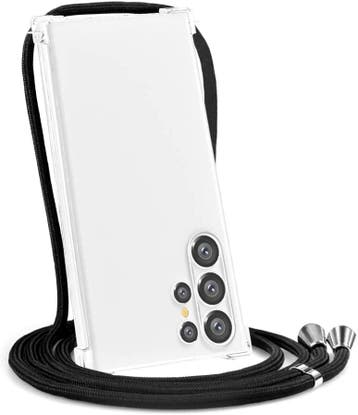 Samsung Galaxy S24 Ultra crossbody hoesje met draag koord, Verzenden, Nieuw