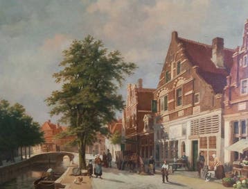 Hollandse School (XX), naar C. Springer - Hollands