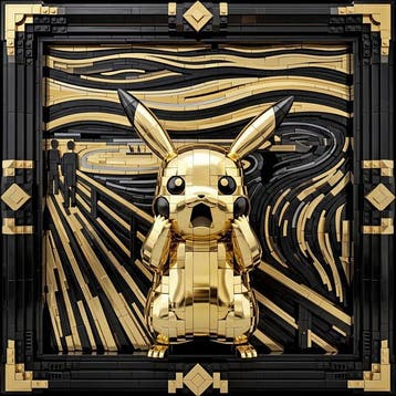 Artxlife - Lego Pikachu’s Golden Scream, Nieuw