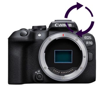 Canon EOS R10 systeemcamera Body - Tweedehands, Verzenden, Gebruikt, Canon