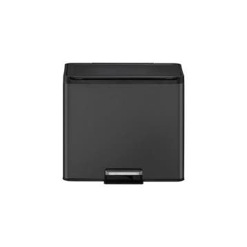 EKO Essential Recycler pedaalemmer 15+15 ltr - Zwart, Huis en Inrichting, Verzenden, Nieuw