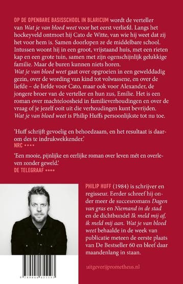 Wat je van bloed weet 9789044655193 Philip Huff, Verzenden, Gelezen, Philip Huff