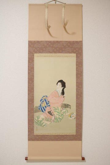 Replica van Bijin-ga Rolscroll en Gesigneerde
