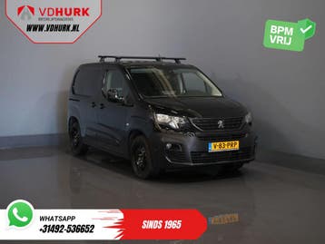 Peugeot Partner | Zakelijke Lease v.a. €236.09 pm, Automaat, Stof, Gebruikt, Zwart