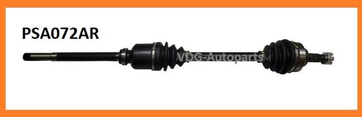 PSA072AR Aandrijfas 2.0 HDI Peugeot 307 Citroen C4, Auto-onderdelen, Remmen en Aandrijving, Nieuw, Citroën, Peugeot, Verzenden