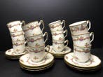 Limoges, Lanternier &C - Koffieservies - Zacht porcelein